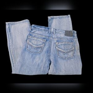 Mens TK Axel TREADWELL Relaxed Straight Fit Jeans 36x30 KENSINGTON AX41007-3